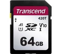 Transcend TS64GSDC420T Carte SD industriel 64 GB v30 Video Speed Class