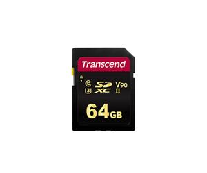 Transcend TS64GSDC700S mémoire flash 64 Go SDXC NAND Classe 10