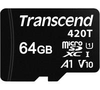 Transcend TS64GUSD420T Carte microSD industriel 64 GB Class 10 UHS-I