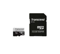 Transcend USD350V Caméra embarquée MicroSD 1 to UHS-I U3 V30 Classe 10 pour caméra de sécurité Nintendo Switch testée avec Adaptateur convertisseur de Carte SD TS1TUSD350V