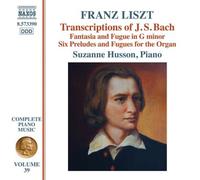 Transcriptions de Johann Sebastian Bach pour Liszt CD