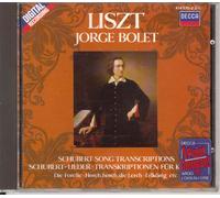 Transcriptions De Lieder De Schubert Bolet, Piano