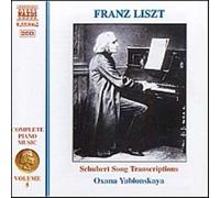 Transcriptions Des Lieder De Schubert Yablonskaya, Piano