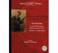 Transcriptions for Solo Guitar: Evocacions. guitar.