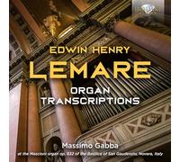 Edwin Lemare – Transcriptions pour Orgue – CD – Edel