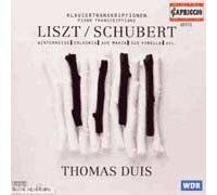 Transcriptions Pour Piano De Lieder Et D'arias De Schubert