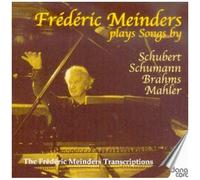 Transcriptions Pour Piano : Oeuvres De Schubert, Schumann, Brahms Et Mahler