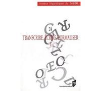 Transcrire ecrire formaliser 1 Pur (Auteur)