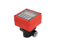 Transducteur à ultrasons, Débitmètre à engrenage ovale for dosage, distributeur numérique de carburant, diesel et eau, débitmètre électronique 12 V, 24 V, 220 V,Long temps de travail(1 inch-AC220V)