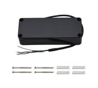 Transducteur de basse à installation rapide ABS et métal composite pour ukulélé/guitare, prise en main sûre, design compact et durable, design de voyage à faible bruit