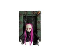 Transducteur de bruit automatique dynamique pour prisonnier ombragé avec globes LED à mouvement étrange pour l'intérieur Halloween garnitures fête affichage fenêtre