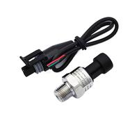 Transducteur de capteur de pression adapté à l'eau, à l'huile, au gaz, à l'air, 1/4NPT, 5-12V, céramique, acier inoxydable, 5-300psi(Output 0-3.3V,300psi)