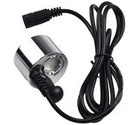 Transducteur de feu électrique en verre pour chauffage à disque de rechange pour brumisateur d'eau et de vapeur pour cheminée, générateur de vapeur en métal, accessoire pour intérieur, chambre, bureau