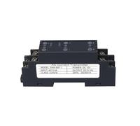 Transducteur de pression Transmetteur courant alternatif Capteur Distributeur AC 1A 5A 10A 20A Entrée 4-20mA 0-10V Sortie Signal Isolateur surveillance(Ac0-10a Input,1-5V OUTPUT-DC24V POWER SUPPLY)
