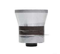 Transducteur d'excitateur sonore 40 kHz pour systèmes audio - Vibromasseur haute sensibilité en acier et aluminium argenté, design compact, utilisation en studio à domicile, taille standard (1)