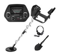 Transducteur en métal innovant mettant en évidence une recherche profonde pour localiser des jetons bijoux avec pelle