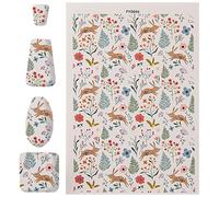 Transférer Le Papier d'argile, transferts underglaze, Décalques d'argile de céramique de Fleurs, Cartes de solubles dans l'eau Rustique coloré de Fleurs colorées Faites à la Main pour ou