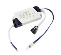 Transféreur 3W/6W/12W/18W + RGB for plafonniers, sortie 2 voies, pilote LED 280mA, avec connecteur 5 broches, tête de récepteur IR AC110-265V(WIth IR Controller,6W-RGB)