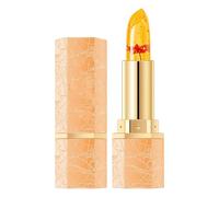Transferproof Color Changing Lipstick,Rouge à lèvres transparent changeant de couleur,Gold Crystal Color Changing Lip Stick, sans transfert, effet cristal doré,Longue durée 24 heures, (1#)