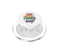 Transfert Day Love Fertility Miracle Pragnancy Lucky Embryo PopSockets PopGrip pour MagSafe