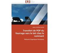 Transfert De Pop Du Fourrage Vers Le Lait Chez Le Ruminant