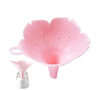 Transfert de poudre de liquide, entonnoir lisse de transfert d'huile - Entonnoir liquide polyvalent et créatif | Séparateur de liquide en forme de fleur de cerisier pour huile d'olive, huile