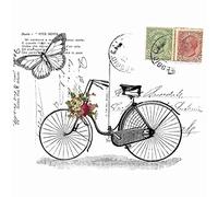 Transfert de repassage en couleur, DIN A4, filigrane, sans arrièreplan, pour décorer les textiles comme les tshirts et les sacs avec motifs à repasser | Images rapides et faciles à repasser | Série