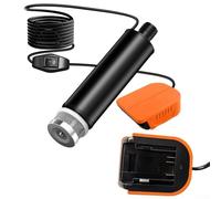 Transfert d'eau pour batterie 18 V, eau portable de 100 W avec débit rapide 635 GPH pour drainage de couverture de piscine, irrigation de jardin, bateau et nous (pour DCB203)