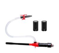 transfert d'huile de voyage - main en siphon en PVC, outil de transfert de fluide portable, le carburant manuel léger, aspiration facile à trasp