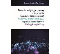 Transfert interlinguistique dans la production d'énoncés écrits en allemand (L3) chez des étudiants polonais