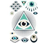 Transfert thermocollant à repasser A4 - Œil de la Providence - Graine Créative Multicolore G
