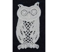 Transfert Thermocollant Dentelle Chouette 10x5,5 Cm