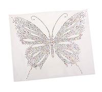Transfert thermocollant en strass Motif papillon Multicolore Style 1