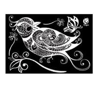 Transfert thermocollant oiseaux blanc a4 - ki-sign Blanc G