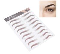 Transferts de Sourcils, Autocollant de Tatouage de Sourcils Autocollant de Transfert de Sourcils pour Femmes, Autocollants de Tatouage de Sourcils Imperméables Longue Durée Faux Tatouages(MARRON-01)