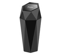Transferts de voiture - Stylo poubelle automatique compact avec couvercle de ressort | Conteneur à déchets de voiture portable | Matériau écologique durable | Poubelle multifonctionnelle pour le