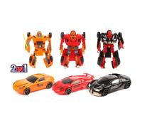 Transfiguration Robots Voitures Toi Jouets Roboforces Superauto 3er Set pour