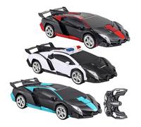 Transform Car, Electric RC Robot Vehicle with Lights 6.3x5.31x7.48 inches, Remote-Controlled Conversion Toy for Kids Role-Playing, Interactive Learning Activities at Home, School, Garden, or Outdoor