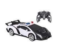 Transform Car, Electric RC Robot Vehicle with Lights 6.3x5.31x7.48 inches, Remote-Controlled Conversion Toy for Kids Role-Playing, Interactive Learning Activities at Home, School, Garden, or Outdoor