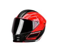 Transform Helmet - Action Figure Statue Motorcycle Rider | Realistic Model Toy Detailed Poseable Display Collectible Figure for Kids, Adults, Home Decor, Desk Or Room Decoration
