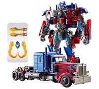 Transform Jouets, Boy Movie Version Voiture Action Doll Robot Héros Colonne Camion Modèle King Kong Warrior Series, Cadeau De Noël d'anniversaire pour Les Enfants-Red Blue