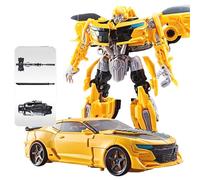 Transform Jouets, Boy Movie Version Voiture Action Doll Robot Héros Colonne Camion Modèle King Kong Warrior Series, Cadeau De Noël d'anniversaire pour Les Enfants-Yellow