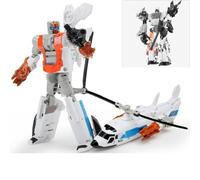 Transform Jouets Jouet Robot Combiné Transformable 5-en-1 Cadeau d'anniversaire Déformable pour Les Garçons, Adapté Aux Enfants Et Adultes De 12 Ans Et Plus-Flying Fire