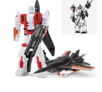 Transform Jouets Jouet Robot Combiné Transformable 5-en-1 Cadeau d'anniversaire Déformable pour Les Garçons, Adapté Aux Enfants Et Adultes De 12 Ans Et Plus-Air raids