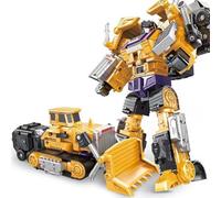 Transform Jouets, Movie Character Studio Series Version Agrandie Yellow Grand King Kong Combo Engineering Car 6 en 1 Robot Action Doll Modèle De Voiture pour Enfants-E