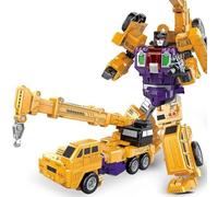 Transform Jouets, Véhicule D'ingénierie De Robot Combiné, Modèle Combiné pour Enfants À Main, Adapté Aux Enfants Et Aux Adultes Âgés De 12 Ans Et Plus-Crane