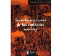 Transformaciones De Las Entidades Sociales - VV.AA. Vv Aa (Auteur)