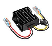 Transformateur 12V 24V, Tension Convertisseur 12V à 24V 10A 240W avec Fusible étanche Et Les Blocs de Câblage, Transformateur élévateur pour Bateau de Véhicule de Camion.(Acceptez Les Entrées DC9-20V)