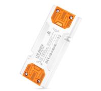 Transformateur 220V 12V 15W 1,25A LED Transfo Entrée 220-240V Sortie DC | Alimentation Driver de Tension Constante Plate pour Basse Tension Ruban Bande Spot Ampoules MR16 GU5.3 G4