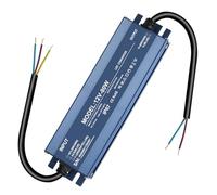 Transformateur 220V 12V 80W, alimentation 12v 6.7A, étanche IP67 | Transfo AC à DC, convertisseur 220v 12v, pour CCTV MR16 G4 MR11 GU5.3 Ampoule et Bande Lumineuse LED, Non Dimmable
